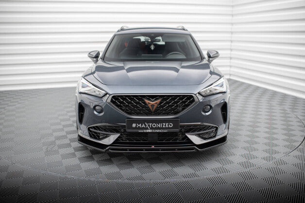 Frontlippe V.5 passend für CUPRA Formentor Mk1 schwarz Hochglanz