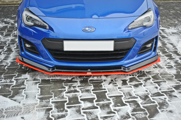 Frontlippe V.5 passend für Subaru BRZ Mk1 FL schwarz Hochglanz