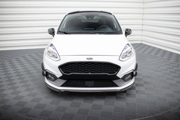 Frontlippe V.6 passend für Ford Fiesta Mk8 ST / ST-Line schwarz Hochglanz
