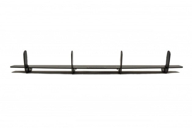 Heckansatz Diffusor Flaps passend für Audi A6 S-Line Limousine / Avant C7 (auspuffendrohr 2x1) schwarz matt
