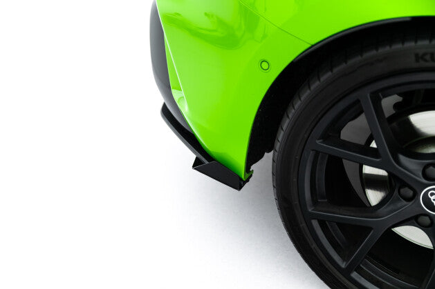 Heckansatz Diffusor + Flaps passend für Audi RS3 Sportback 8Y FL schwarz Hochglanz (4255647863860)