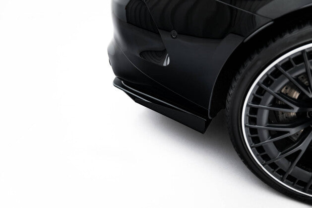 Heckansatz Diffusor + Flaps passend für Mercedes-AMG CLE 53 C236 schwarz Hochglanz (4255647858583)