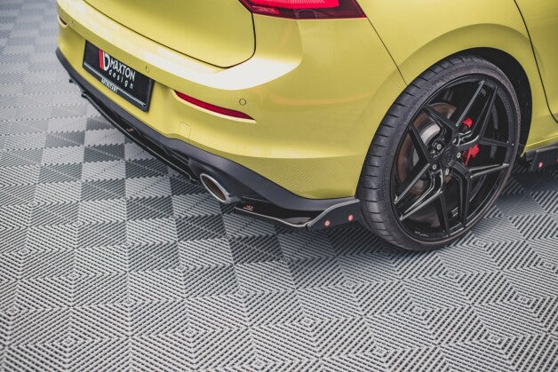 Heckansatz Diffusor + Flaps V.1 passend für VW Golf 8 GTI Clubsport