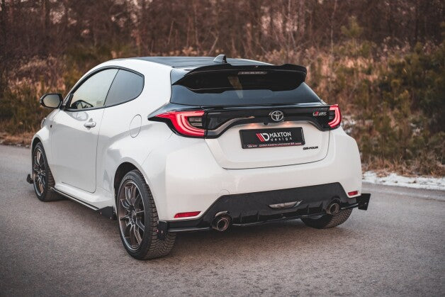 Heckansatz Diffusor + Flaps V.2 passend für Toyota GR Yaris Mk4 schwarz matt