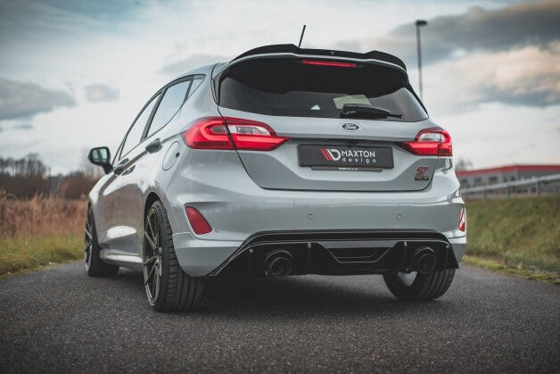 Heckansatz Diffusor + Milltek Sport Auspuffverlängerung passend für Ford Fiesta ST Mk8 + GPF System