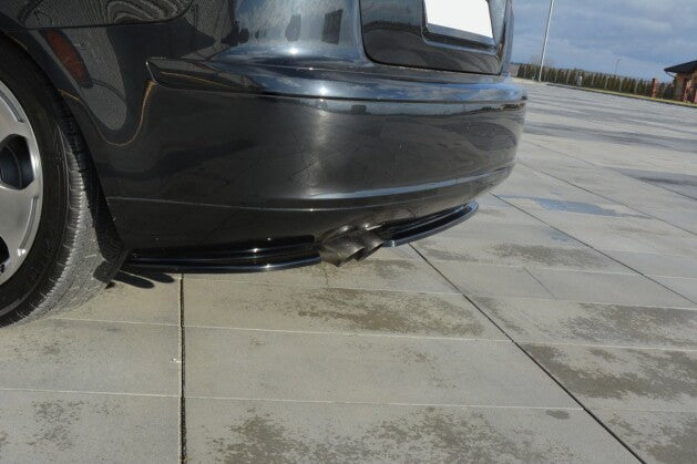 Heckansatz Diffusor passend für Audi A3 Sportback 8P / 8P FL schwarz Hochglanz