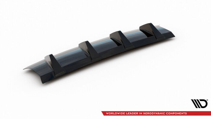 Heckansatz Diffusor passend für Audi S3 8V FL Hatchback Carbon Look