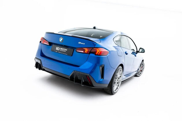 Heckansatz Diffusor passend für BMW 2 M-Paket Gran Coupe F74 roter Kern