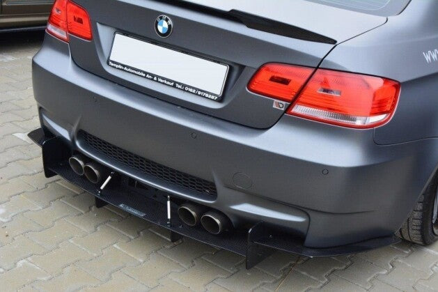 Heckansatz Diffusor passend für BMW M3 E92 / E93 schwarz matt