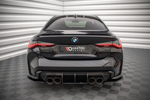 Heckansatz Diffusor passend für BMW M3 Limousine / Touring G80 schwarz matt