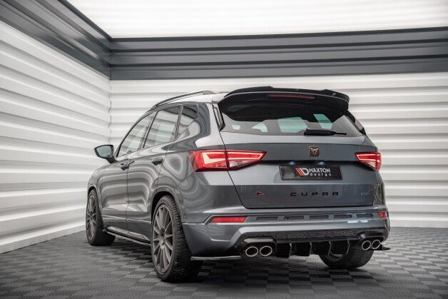 Heckansatz Diffusor passend für CUPRA Ateca Mk1 / Mk1 FL schwarz Hochglanz