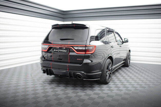 Heckansatz Diffusor passend für Dodge Durango SRT Mk3 schwarz matt
