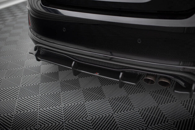 Heckansatz Diffusor passend für Ford Fiesta Mk8 ST schwarz matt