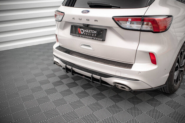 Heckansatz Diffusor passend für Ford Kuga ST-Line Mk3 schwarz matt