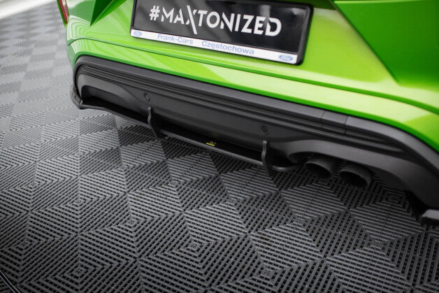 Heckansatz Diffusor passend für Ford Puma ST Mk1 schwarz matt