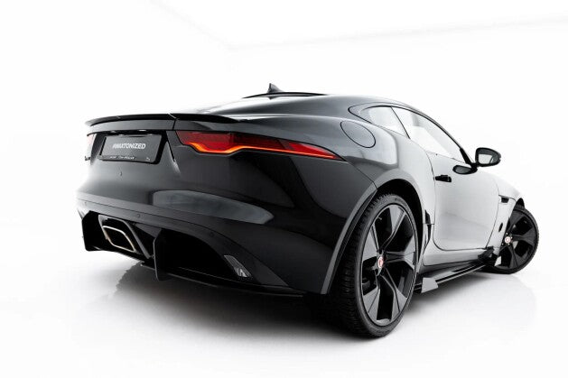 Heckansatz Diffusor passend für Jaguar F-Type X152 Facelift 2 schwarz matt