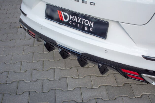 Heckansatz Diffusor passend für Kia ProCeed GT Mk1 schwarz Hochglanz