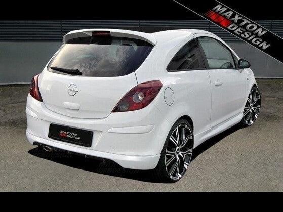Heckansatz Diffusor passend für Opel Corsa D