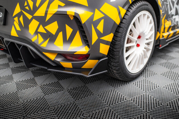 Heckansatz Diffusor passend für Renault Megane RS Mk4 schwarz matt