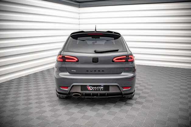 Heckansatz Diffusor passend für Seat Ibiza CUPRA Mk3 roter Kern