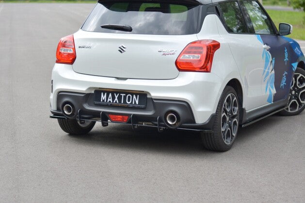Heckansatz Diffusor passend für SUZUKI SWIFT 6 SPORT schwarz matt