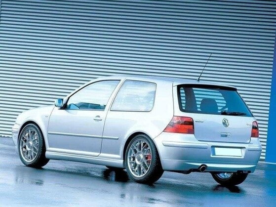 Heckansatz Diffusor passend für VW Golf 4 25"TH ANNIVERSARY LOOK
