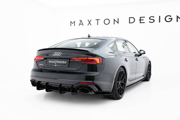Heckansatz Diffusor V.2 passend für Audi RS5 Coupe / Sportback F5 schwarz matt