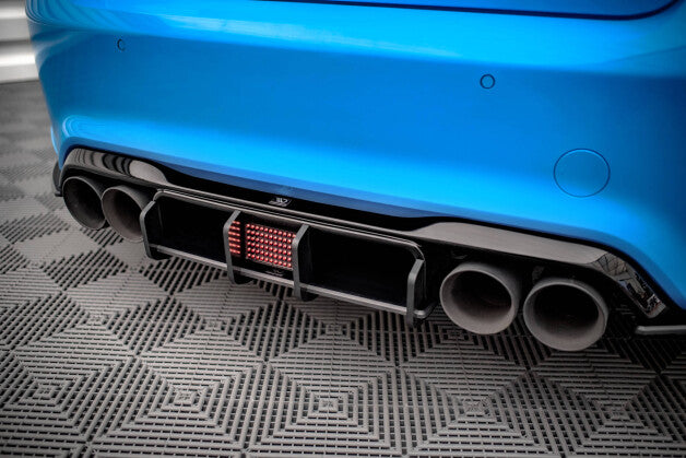 Heckansatz Diffusor V.2 passend für BMW M2 F87 schwarz matt