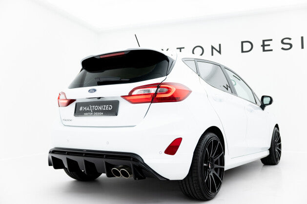 Heckansatz Diffusor V.2 passend für Ford FIesta Mk8 ST schwarz Hochglanz