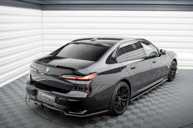 Heckscheiben Spoiler passend für BMW 7 G70 schwarz Hochglanz