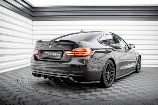 Heckspoiler 3D passend für BMW 4er Gran Coupe Standard / M-Paket F36 / F36 FL schwarz Hochglanz