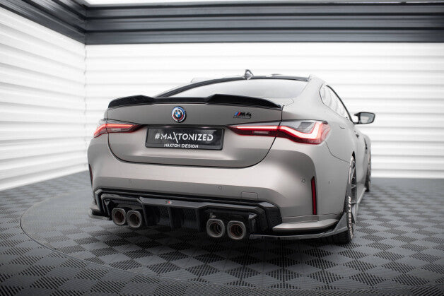 Heckspoiler 3D passend für BMW M4 G82 / G82 FL / M440i / 4 M-Paket G22 / G22 FL schwarz Hochglanz