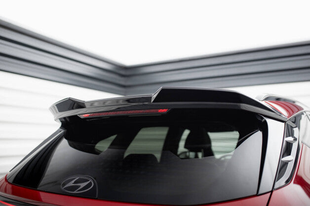 Heckspoiler 3D passend für Hyundai Tucson N-Line Mk4 schwarz Hochglanz