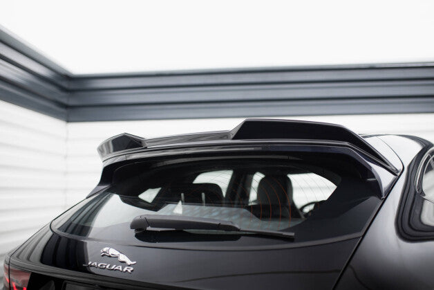 Heckspoiler 3D passend für Jaguar E-Pace R-Dynamic Mk1 schwarz Hochglanz