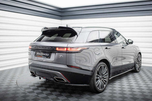 Heckspoiler 3D passend für Land Rover Range Rover Velar R-Dynamic Mk1 schwarz Hochglanz