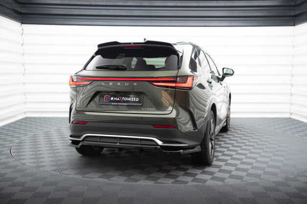 Heckspoiler 3D passend für Lexus NX F-Sport Mk2 schwarz Hochglanz