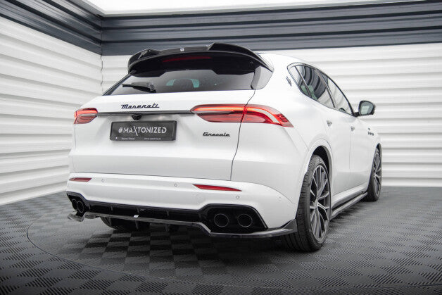 Heckspoiler 3D passend für Maserati Grecale GT / Modena Mk1 schwarz Hochglanz