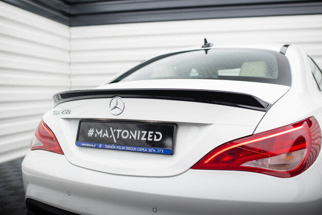Heckspoiler 3D passend für Mercedes CLA C117 FL schwarz Hochglanz