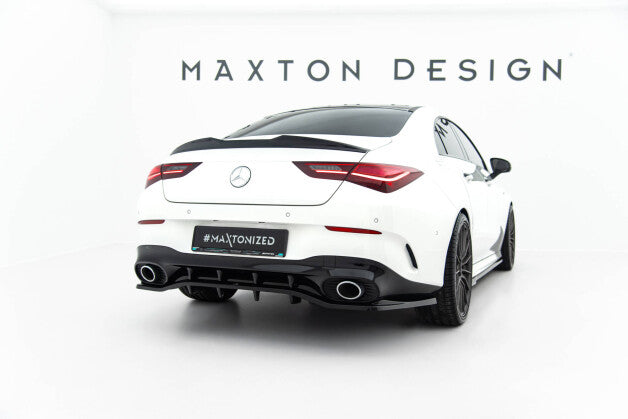 Heckspoiler 3D passend für Mercedes CLA Coupe C118 FL schwarz Hochglanz