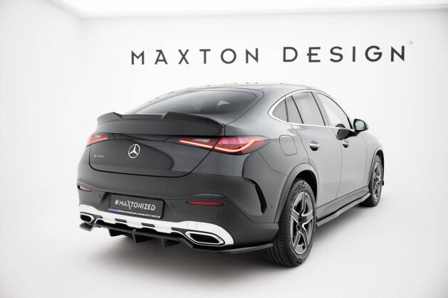 Heckspoiler 3D passend für Mercedes GLC Coupe AMG-Line C254 schwarz Hochglanz