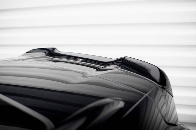 Heckspoiler 3D passend für Porsche Cayenne Mk2 FL schwarz Hochglanz