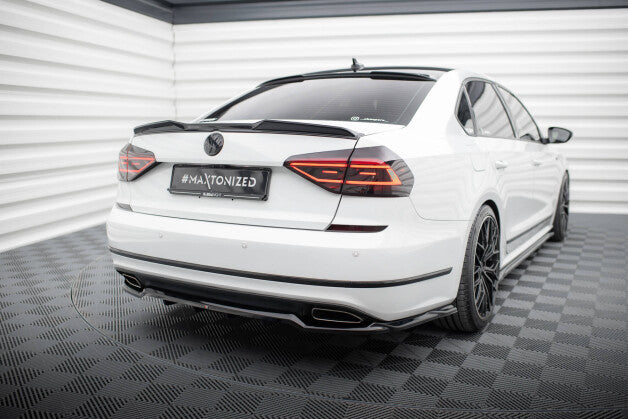 Heckspoiler 3D passend für VW Passat GT B8 FL USA schwarz Hochglanz