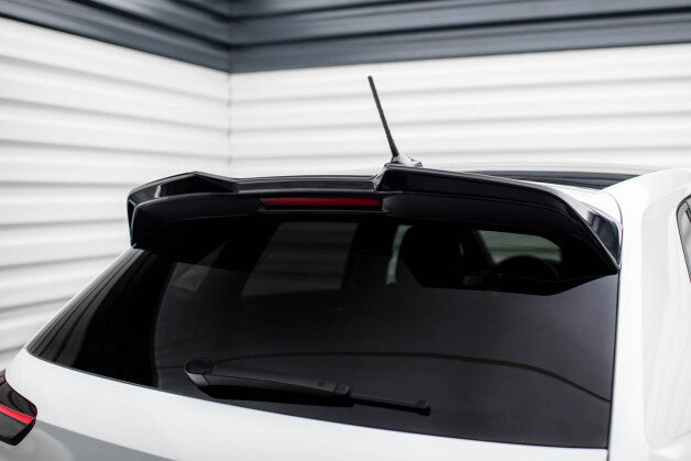 Heckspoiler 3D passend für VW Polo GTI Mk6 schwarz Hochglanz