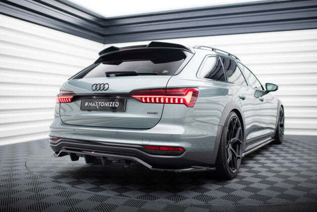 Heckspoiler 3D passend fürAudi A6 Avant / A6 Allroad / A6 S-Line Avant / S6 Avant C8 / C8 FL schwarz Hochglanz