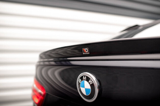 Heckspoiler 3D V.2 passend für BMW X6 F16 M-Paket / X6 M F86 schwarz Hochglanz