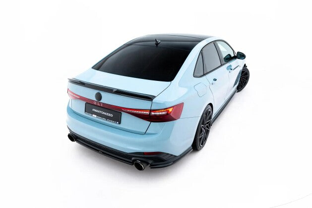 Heckspoiler Lippe 3D passend für VW Jetta GLI Mk7 Facelift 2 schwarz Hochglanz