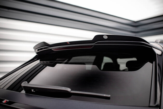 Heckspoiler Lippe oben passend für Audi RSQ8 Mk1 FL schwarz Hochglanz