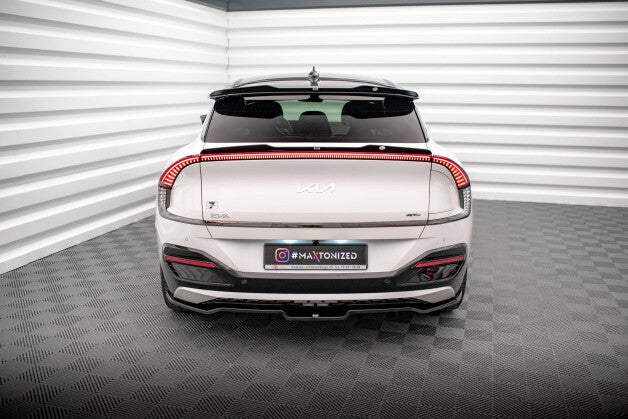Heckspoiler Lippe oben passend für Kia EV6 Mk1 schwarz Hochglanz