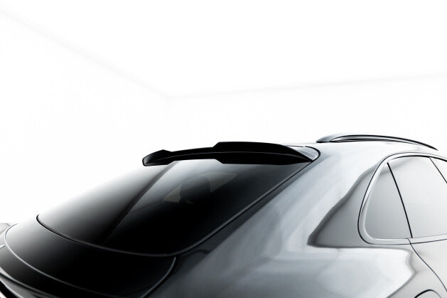 Heckspoiler Lippe oben passend für Porsche Macan EV Mk1 schwarz Hochglanz
