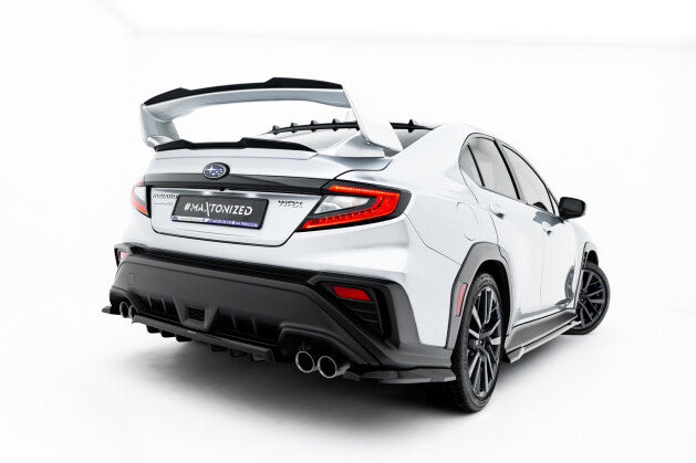 Heckspoiler Lippe oben passend für Subaru WRX STI Mk2 schwarz Hochglanz